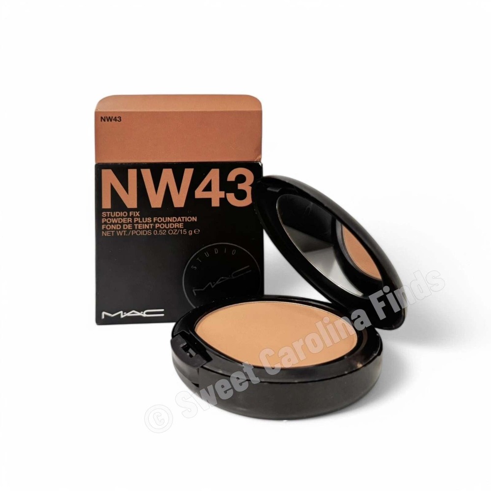 MAC Studio Fix Powder Plus‎ Foundation NW43 15g/0.52oz - New - ORIGINAL FORMULA!